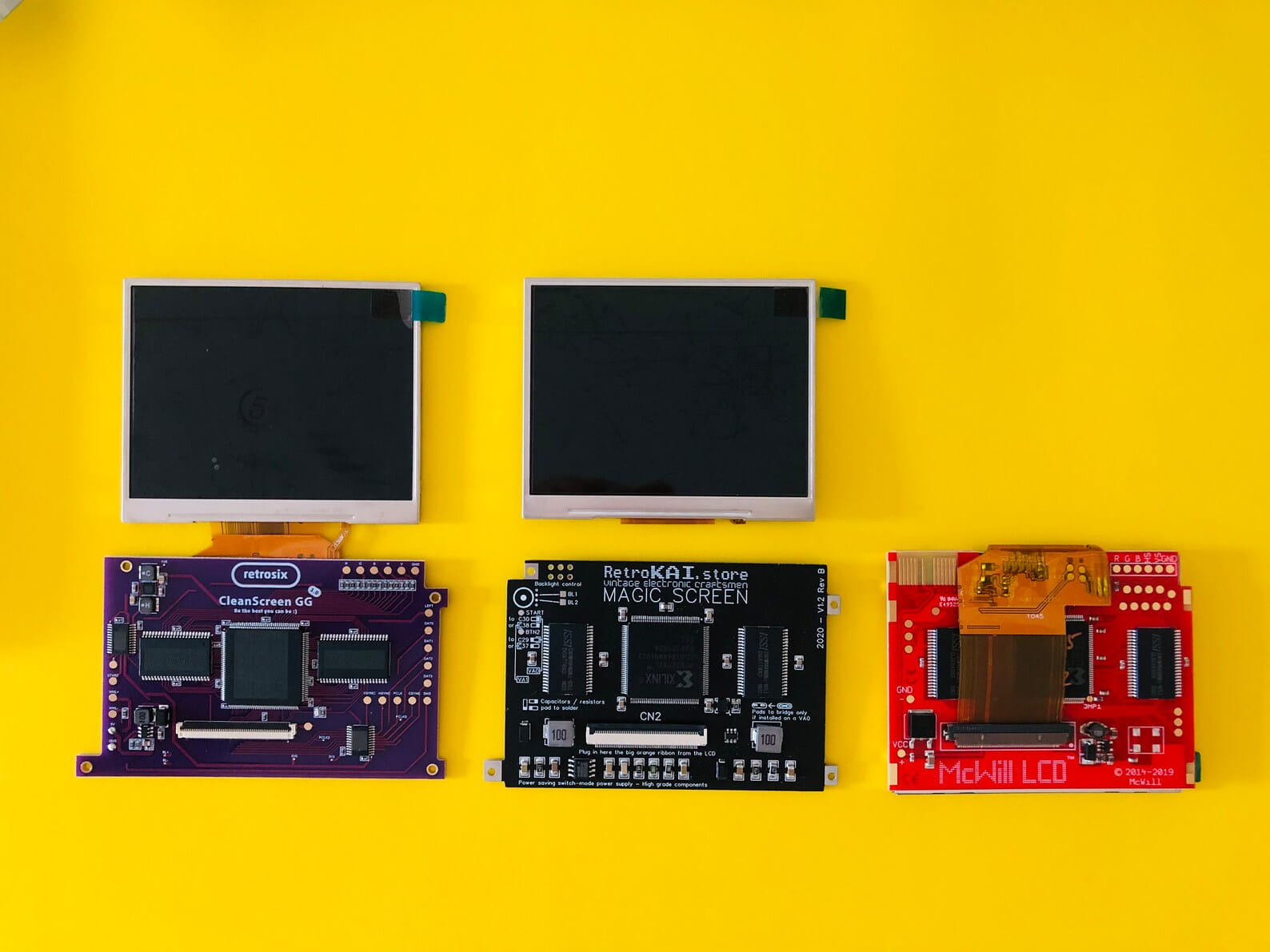 Screen Upgrade for Sega Gamegear